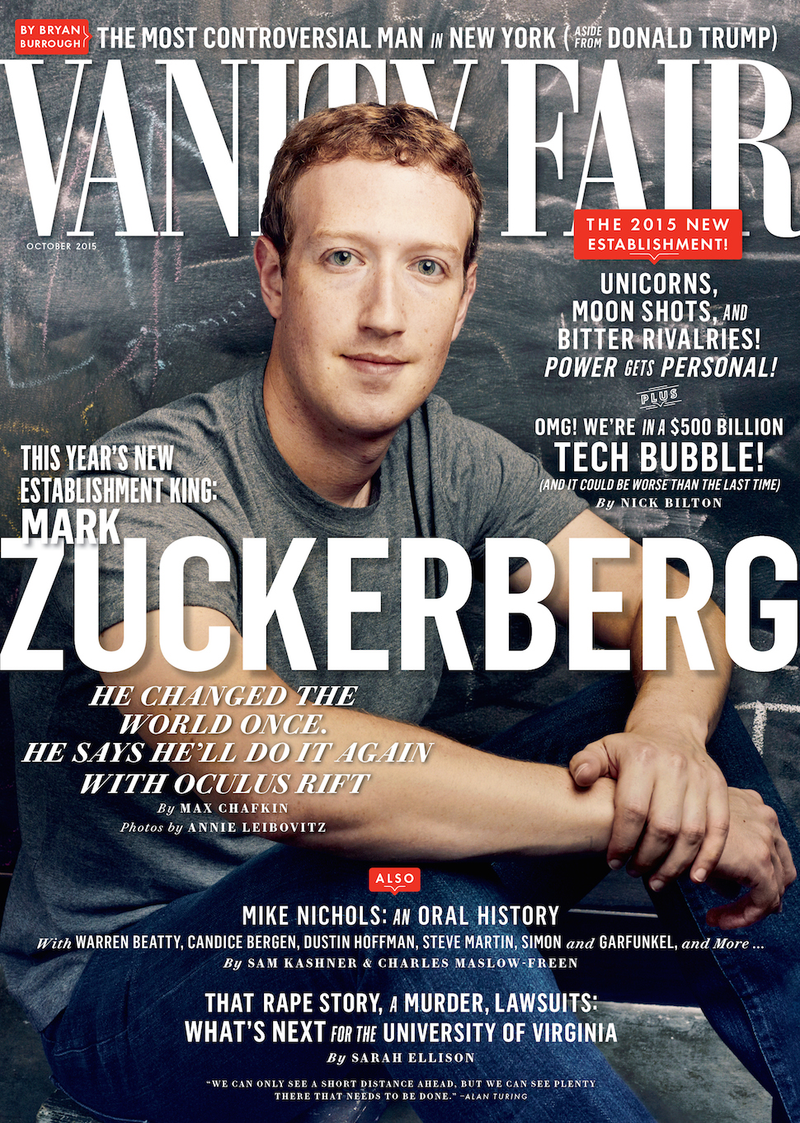 Illustration for article titled Mark Zuckerberg's Fashionisto Vanity Fair Cover: Get the Look!